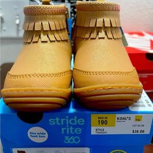 Stride Rite toddler fringe booties. These are NWT and are beautiful.
